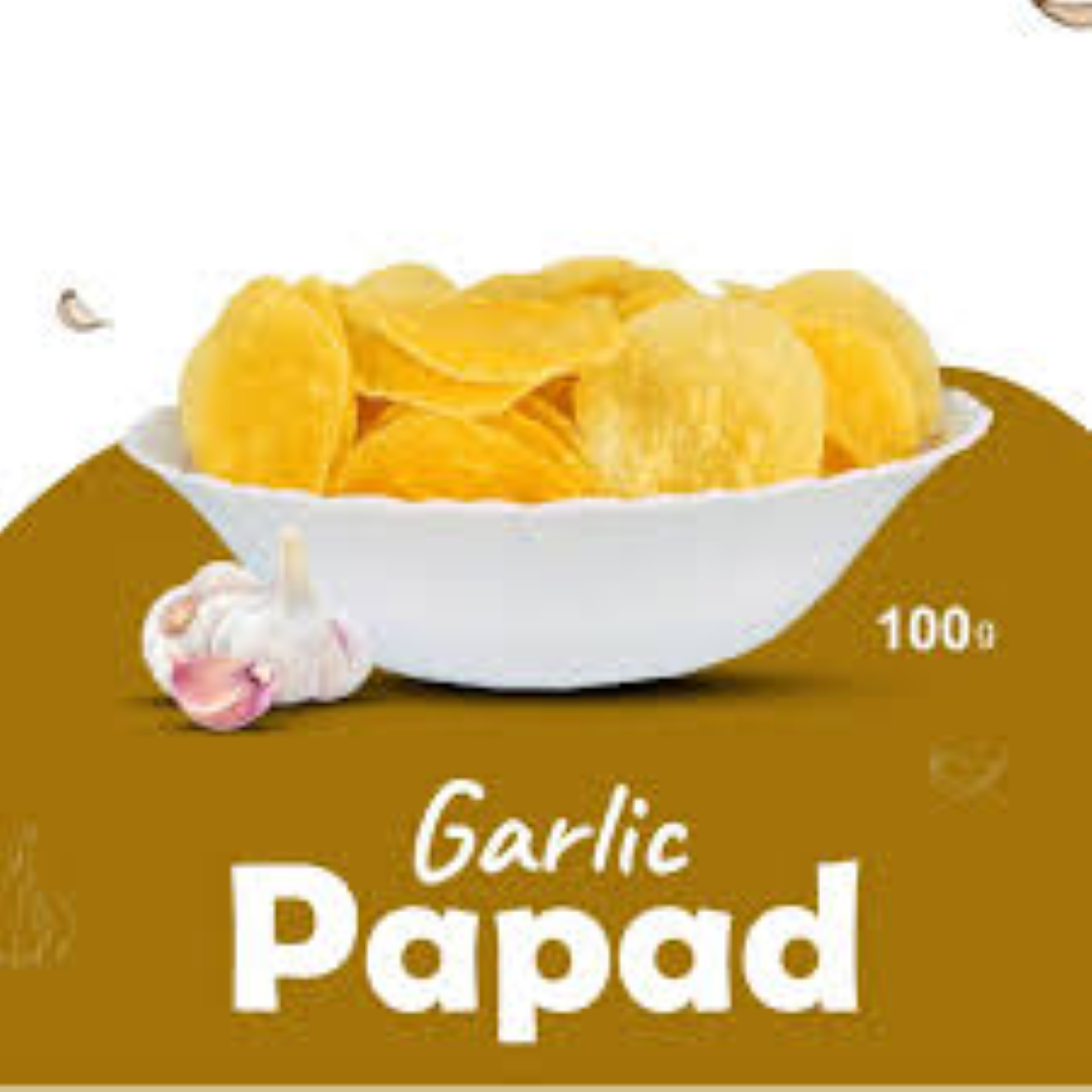 ANNU DRY GARLIC PAPAD 250G